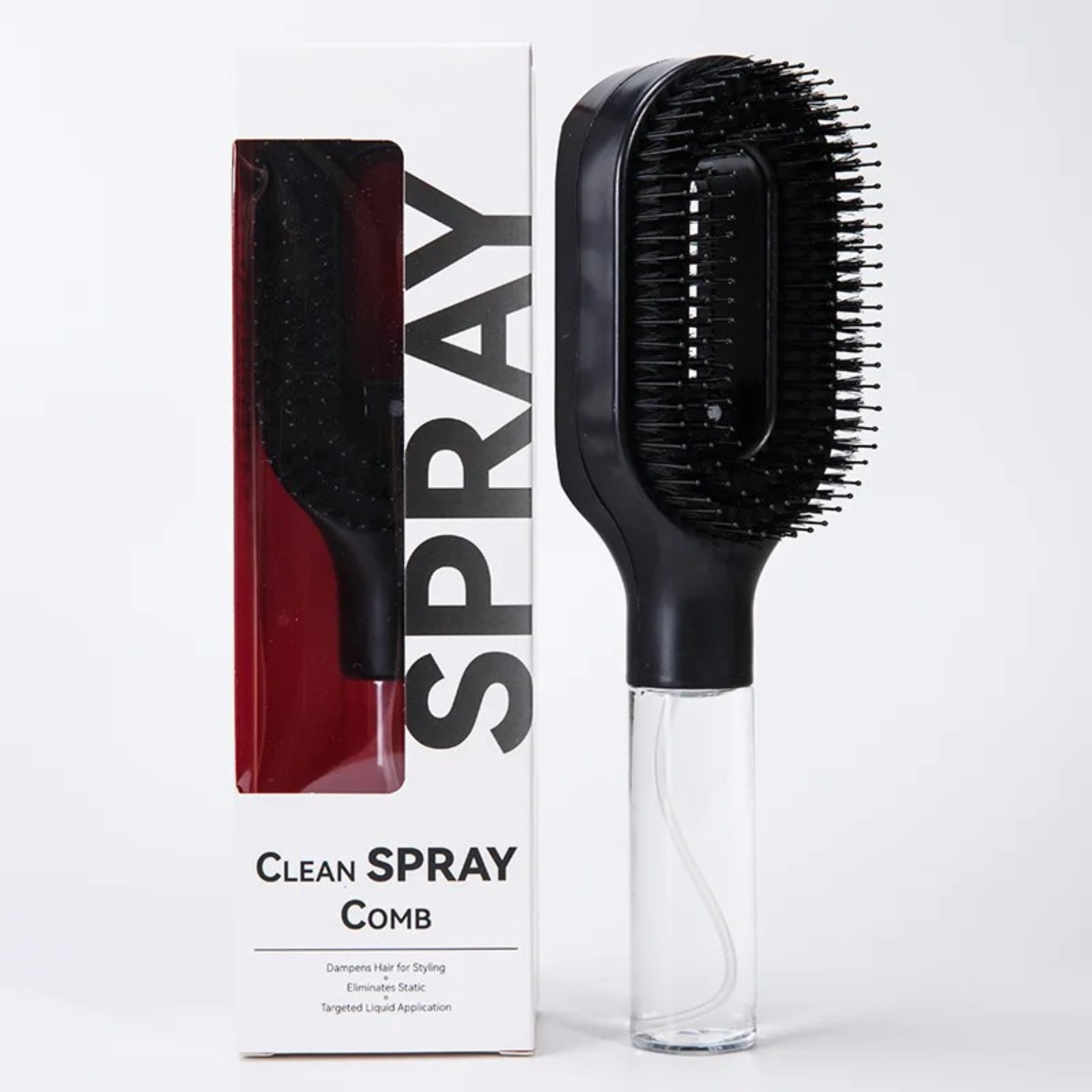 Daily Mist & Massage Detangler
2-in-1 Hydrating Scalp Brush