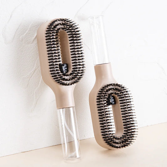 Daily Mist & Massage Detangler
2-in-1 Hydrating Scalp Brush