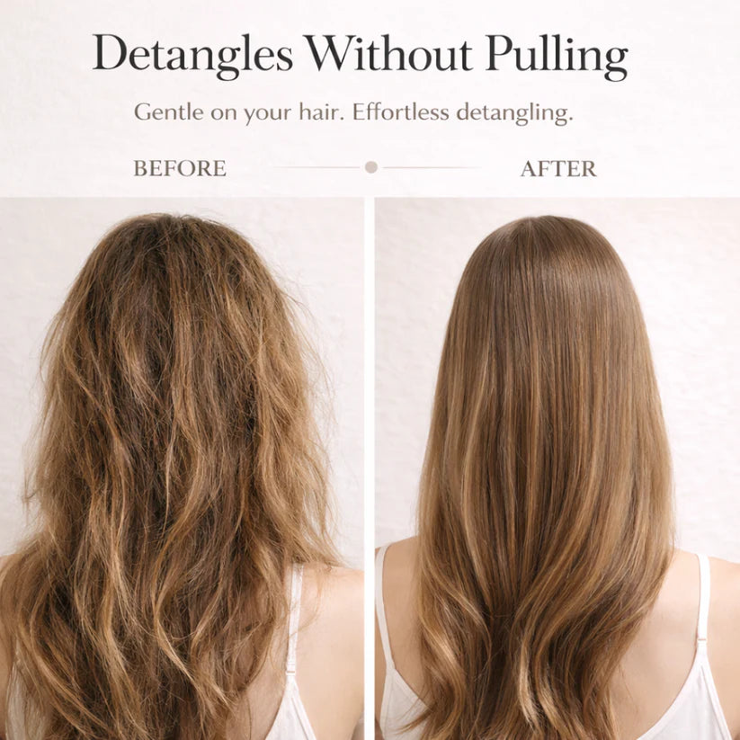 Daily Mist & Massage Detangler
2-in-1 Hydrating Scalp Brush