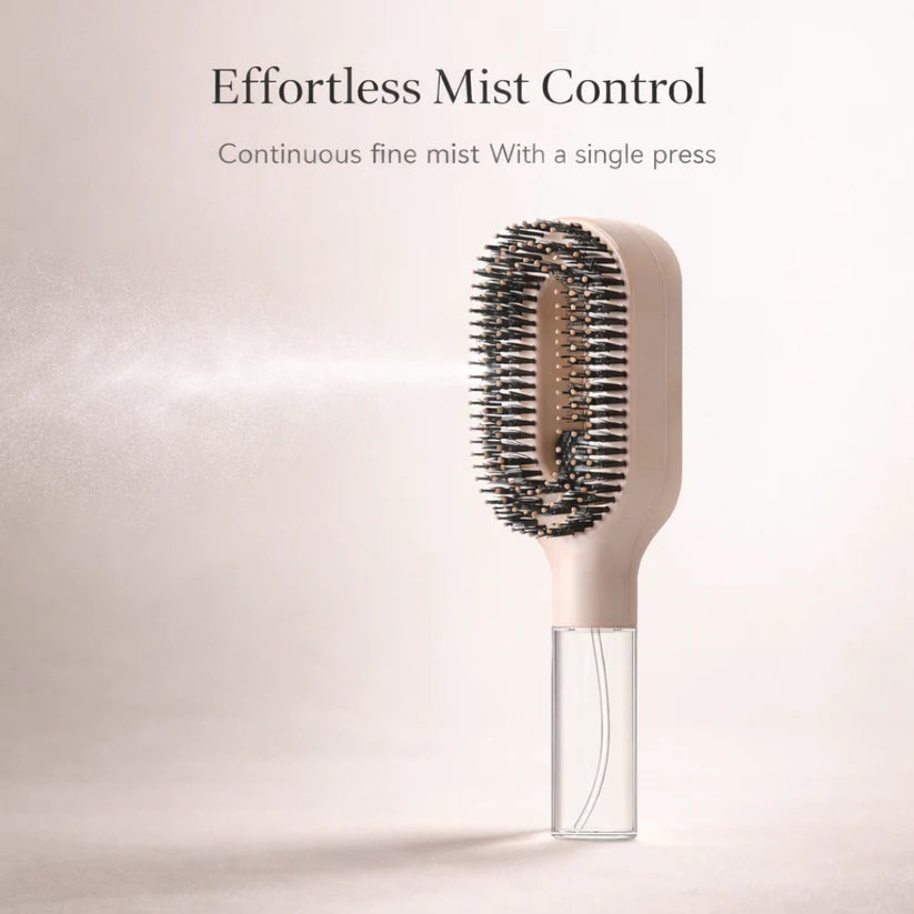 Daily Mist & Massage Detangler
2-in-1 Hydrating Scalp Brush